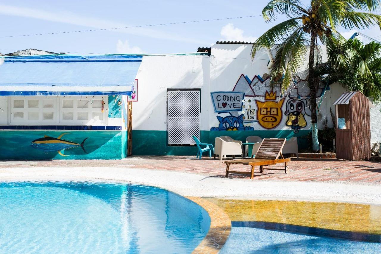 Bohemian Paradise Hostel San Andres  Luaran gambar